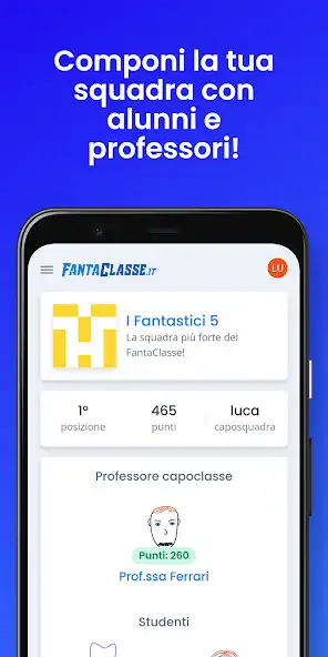 Play FantaClasse.it as an online game FantaClasse.it with UptoPlay