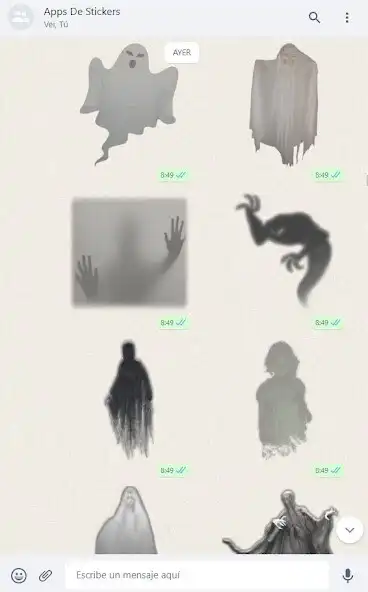 Play Fantasmitas Stickers Animados as an online game Fantasmitas Stickers Animados with UptoPlay