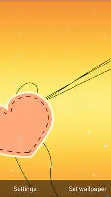 Play Fantastic Heart Live Wallpaper