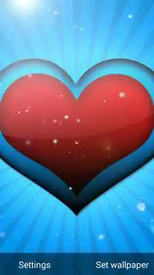 Play Fantastic Heart Live Wallpaper