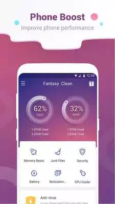 Play Fantasy Clean - Phone Booster,Memory Cleaner