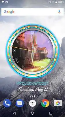 Play Fantasy Clock Widget