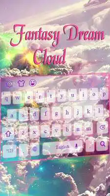 Play fantasy cloud keyboard theme