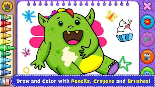 Play Fantasy Coloring Book  Games  and enjoy Fantasy Coloring Book  Games with UptoPlay