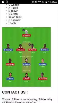 Play Fantasy Cricket Tips