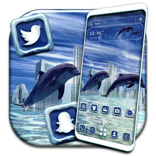 Play Fantasy Dolphin Launcher Theme APK Play Fantasy Dolphin Launcher Theme APK