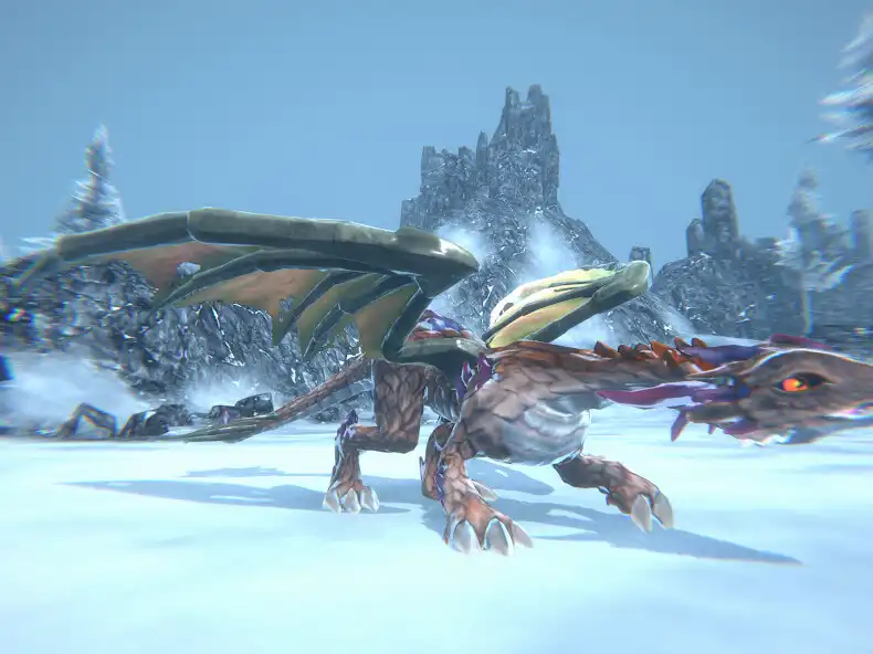 Play Fantasy Dragon Simulator 2023 as an online game Fantasy Dragon Simulator 2023 with UptoPlay