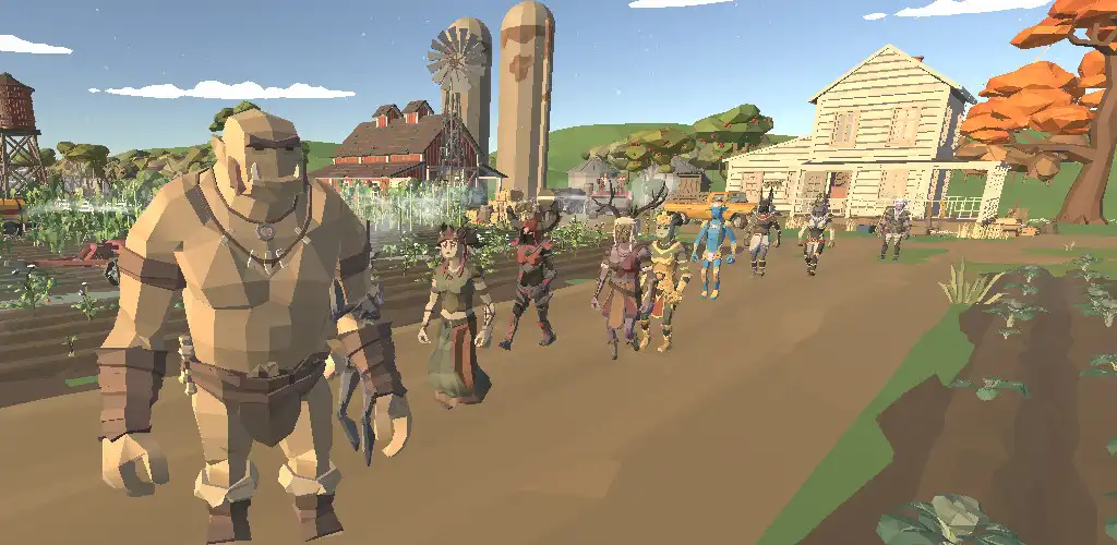 Play Fantasy Farm: Crime Open World Sandbox Adventure as an online game Fantasy Farm: Crime Open World Sandbox Adventure with UptoPlay