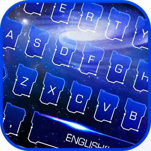 Free play online Fantasy Galaxy Keyboard Theme  APK