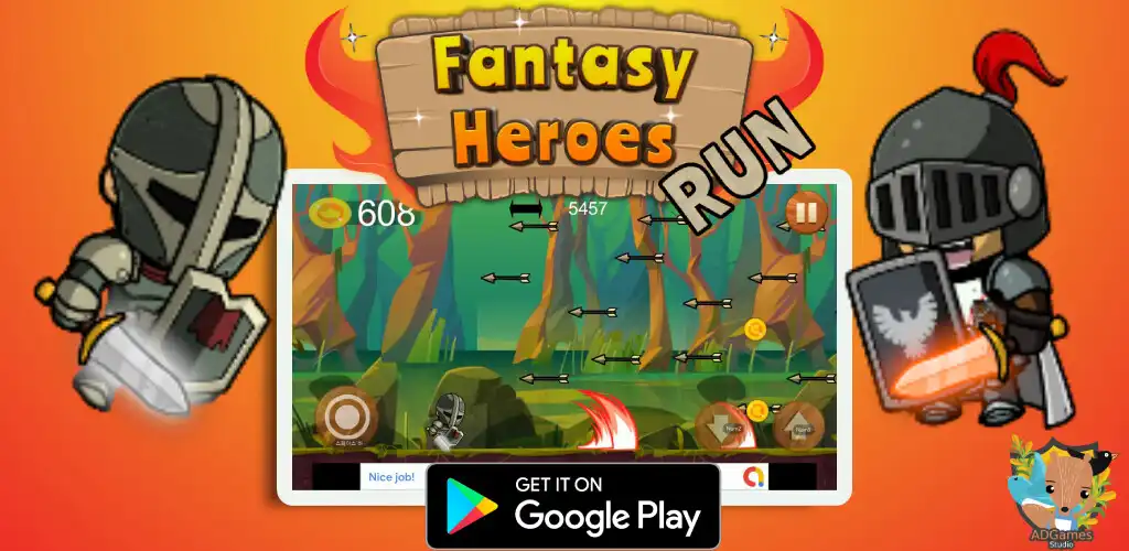 Play Fantasy Heroes Run  and enjoy Fantasy Heroes Run with UptoPlay