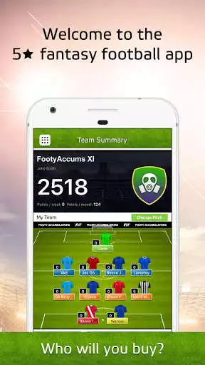 Play Fantasy Hub - Football Manager as an online game Fantasy Hub - Football Manager with UptoPlay