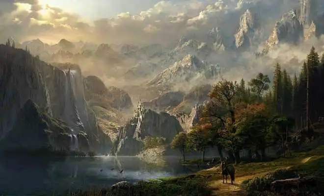 Play Fantasy Landscape Wallpaper