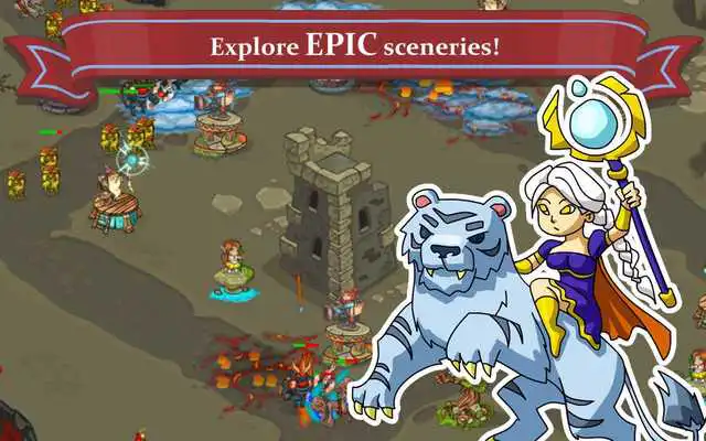 Play Fantasy Land: Tower Defense
