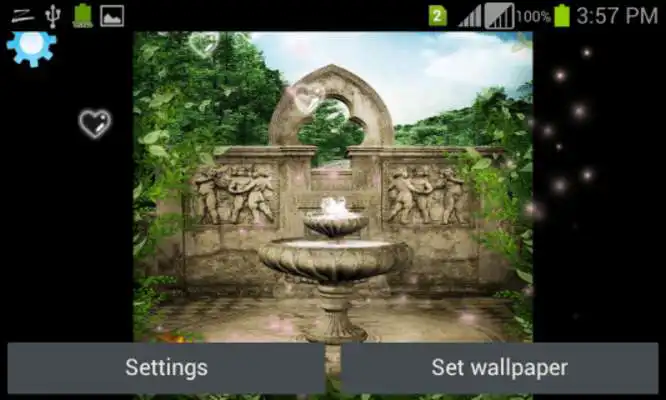 Play Fantasy Magic touch Touch Live Wallpapers