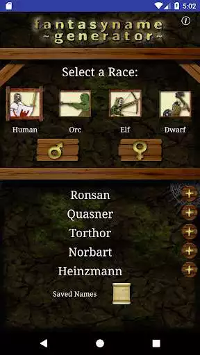 Play Fantasy Name Generator  and enjoy Fantasy Name Generator with UptoPlay
