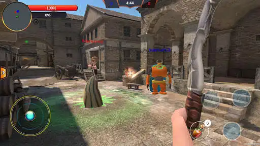 Play Fantasy War : Online Multiplayer Battle Royale as an online game Fantasy War : Online Multiplayer Battle Royale with UptoPlay