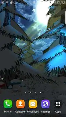 Play Fantasy Winter 3D Live WP