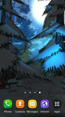 Play Fantasy Winter 3D Live WP