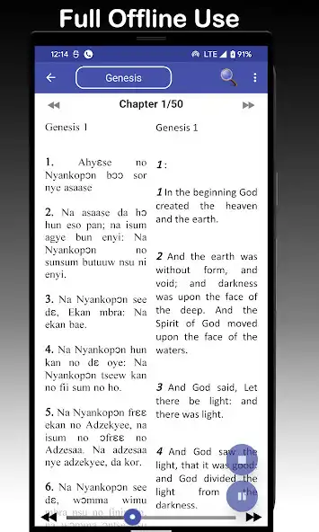 Play Fante Bible - Fante  English as an online game Fante Bible - Fante  English with UptoPlay