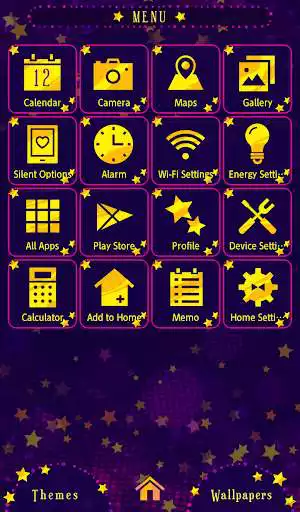 Play Fantsy Wallpaper Magical Star Night Theme