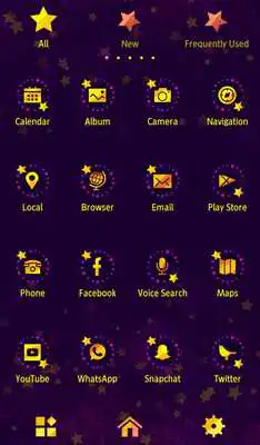 Play Fantsy Wallpaper Magical Star Night Theme