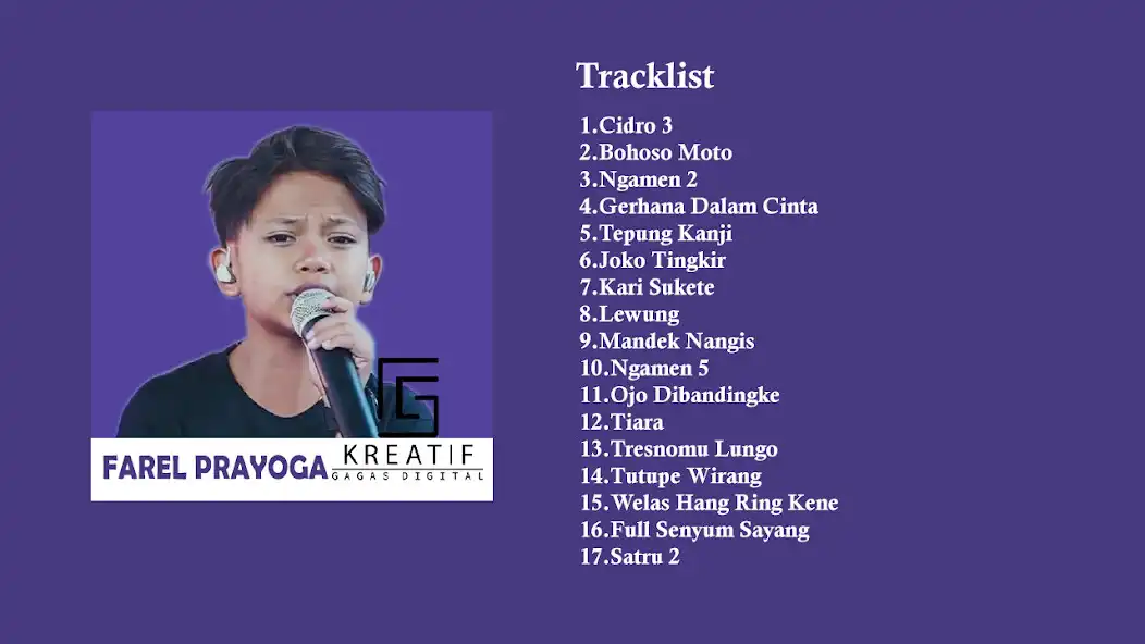 Play Farel Prayoga Mp3 Offline  and enjoy Farel Prayoga Mp3 Offline with UptoPlay