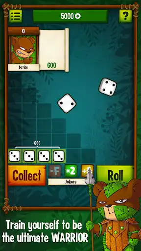 Play Farkle Battlefield as an online game Farkle Battlefield with UptoPlay