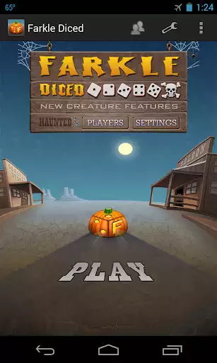 Play Farkle Diced - Halloween  and enjoy Farkle Diced - Halloween with UptoPlay
