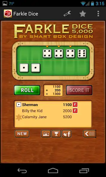 Play Farkle Dice DLX as an online game Farkle Dice DLX with UptoPlay