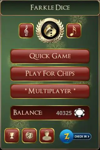 Play Farkle Dice  and enjoy Farkle Dice with UptoPlay