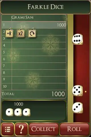 Play Farkle Dice as an online game Farkle Dice with UptoPlay