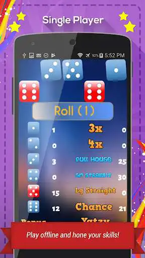 Play Farkle & Yatzy - Dice Games as an online game Farkle & Yatzy - Dice Games with UptoPlay