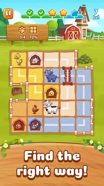 Play Farm  Aliens: Connect Puzzle as an online game Farm  Aliens: Connect Puzzle with UptoPlay