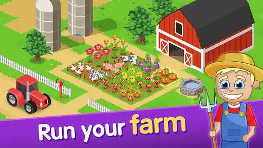 Play Farm and Fields - Idle Tycoon Simulator Game  and enjoy Farm and Fields - Idle Tycoon Simulator Game with UptoPlay