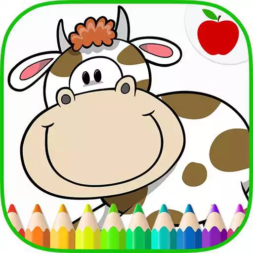 Free play online farm animals coloring book  APK