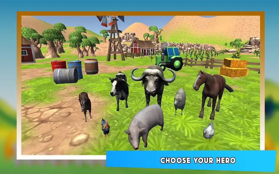 Play Farm Animals Simulator  and enjoy Farm Animals Simulator with UptoPlay