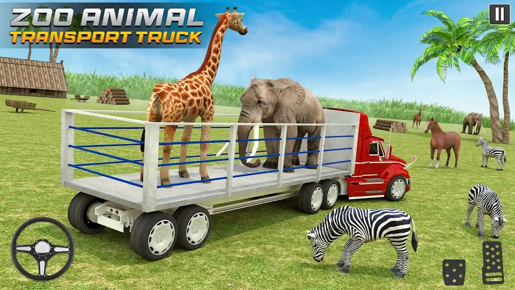 Play Farm Animals Transport Games as an online game Farm Animals Transport Games with UptoPlay