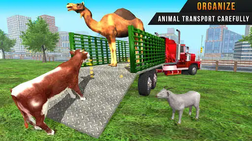Play Farm Animal Transporter Truck Driving Games  and enjoy Farm Animal Transporter Truck Driving Games with UptoPlay