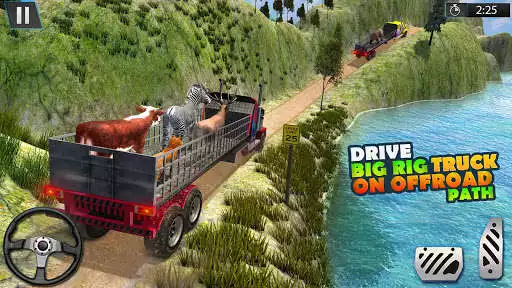 Play Farm Animal Transport Truck  and enjoy Farm Animal Transport Truck with UptoPlay