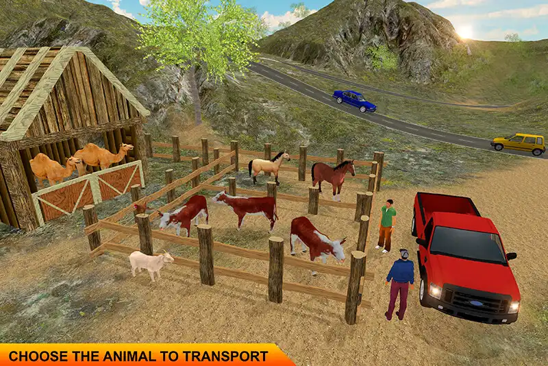 Play Farm Animal Transport Truck Simulator.  and enjoy Farm Animal Transport Truck Simulator. with UptoPlay