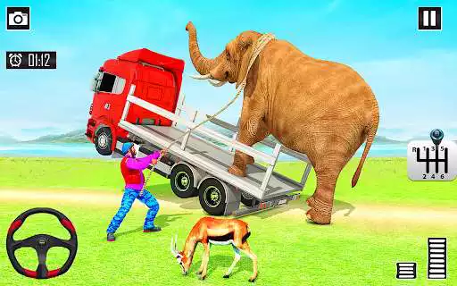 Play Farm Animal Truck Transport  and enjoy Farm Animal Truck Transport with UptoPlay