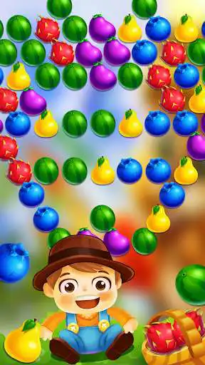 Play Farm bubble puzzle story as an online game Farm bubble puzzle story with UptoPlay