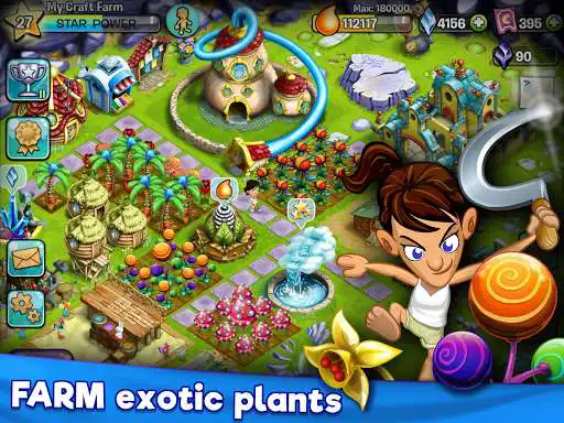 Play Farm Craft: Township & farming game  and enjoy Farm Craft: Township & farming game with UptoPlay