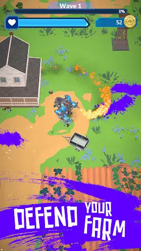 Play Farm Defense as an online game Farm Defense with UptoPlay