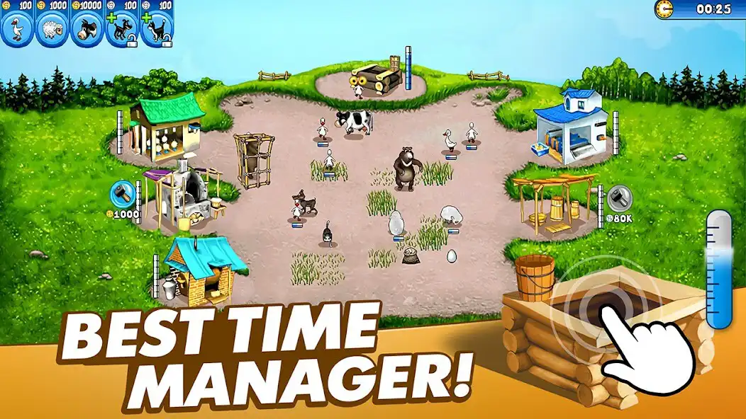 Play Farm Frenzy－Time management farming games offline  and enjoy Farm Frenzy－Time management farming games offline with UptoPlay