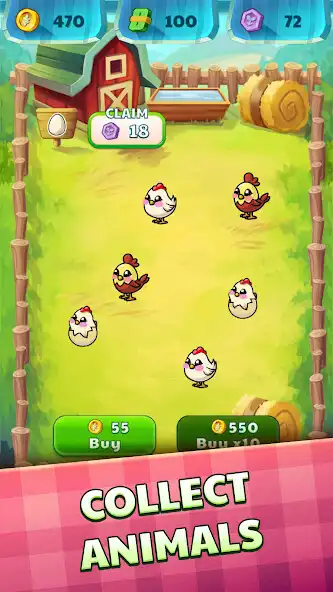 Play Farm Friends - Match  Merge as an online game Farm Friends - Match  Merge with UptoPlay