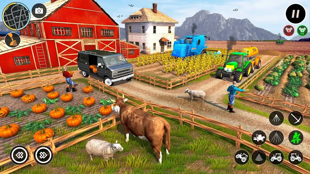 Play Farm Games Tractor Simulator  and enjoy Farm Games Tractor Simulator with UptoPlay