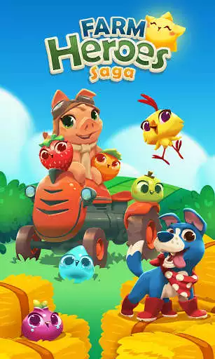 Joacă Farm Heroes Saga și bucură-te de Farm Heroes Saga cu UptoPlay