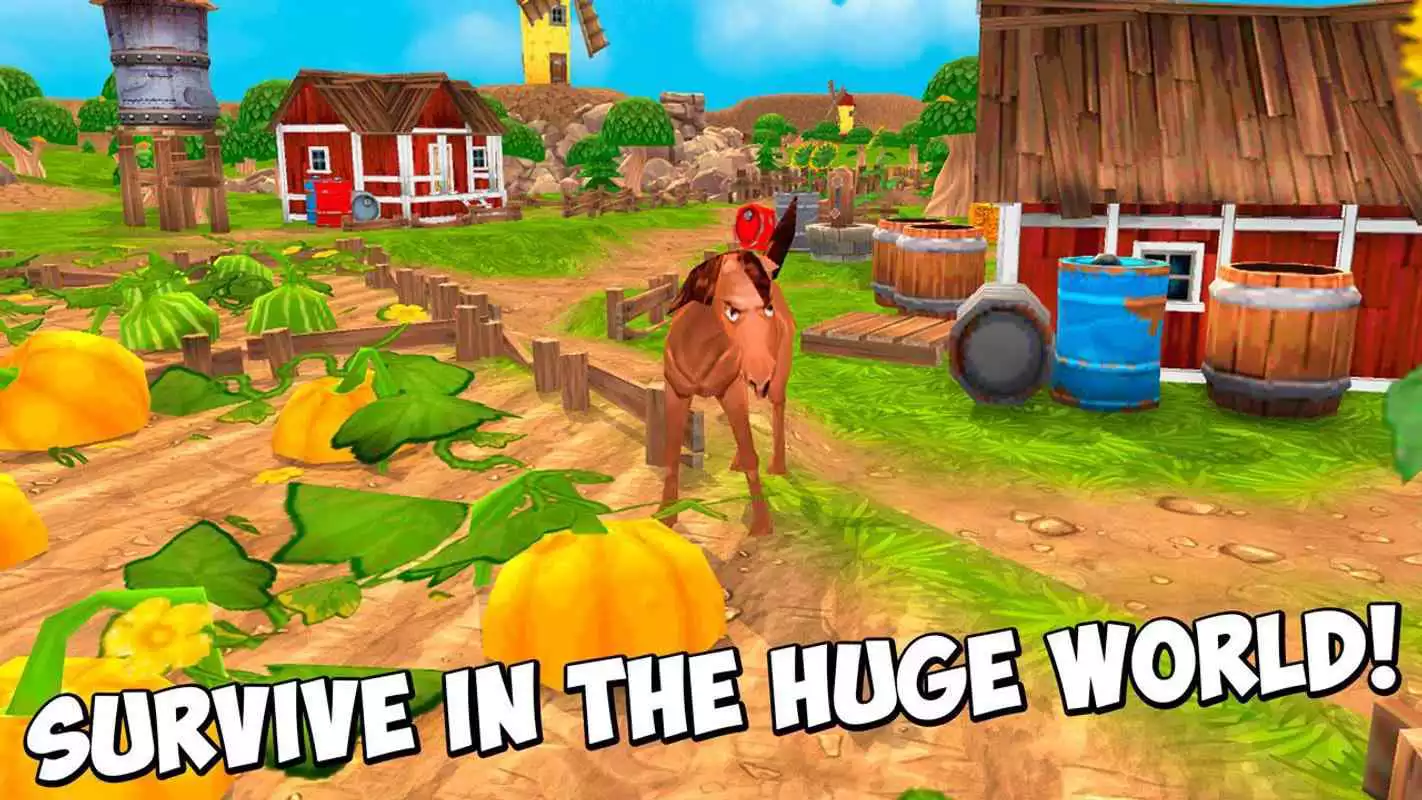 Play Farm Horse Survival Simulator