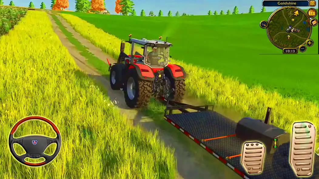 Play Farming Simulator- Tractor 3d  and enjoy Farming Simulator- Tractor 3d with UptoPlay
